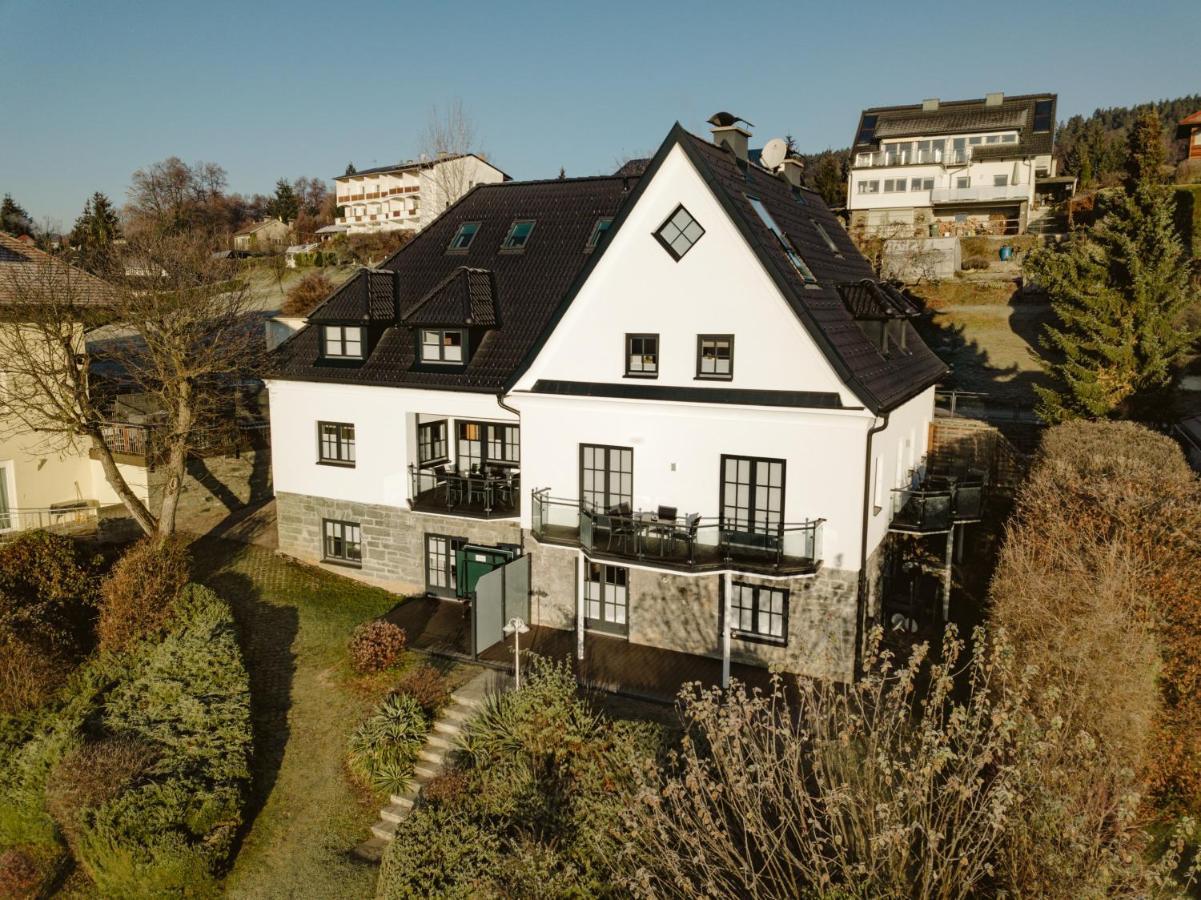 Haus Aussicht - Ferienwohnungen Velden Velden am Wörthersee Esterno foto